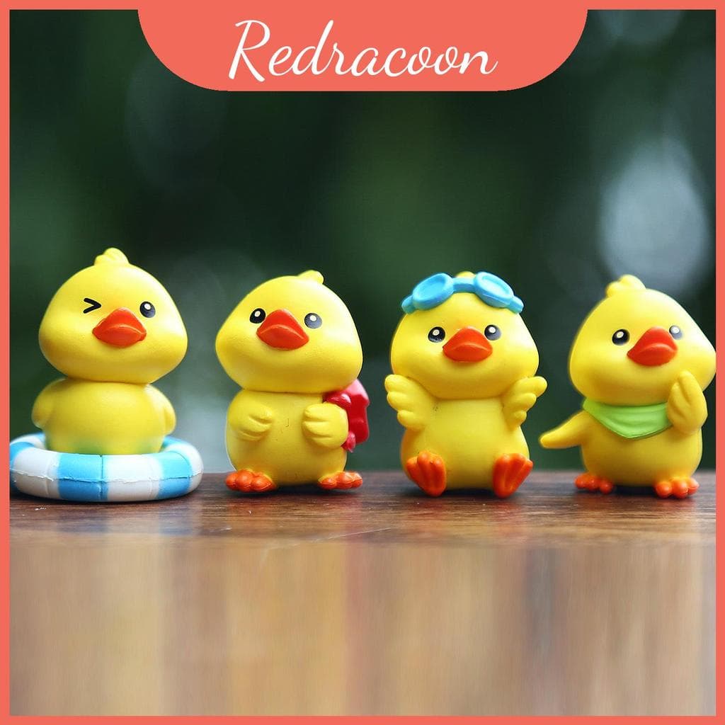 Estatueta Fofa De Pvc De Pato Para Atividades De Parental , Desenvolvimento Sensorial E Coleta