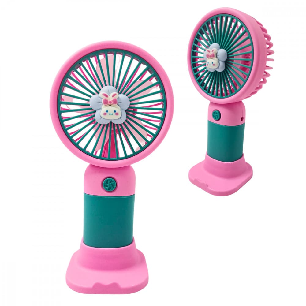 Mini Ventilador Portátil Recarregável de Mesa HandHeld Fan Hmaston 810A / 810B