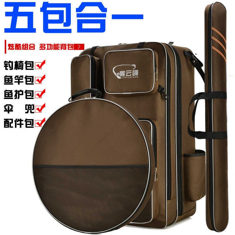 Bolsa de equipamento de pesca Bolsa de vara de pesca Bolsa de cadeira de pesca de Mochila de equipamento de