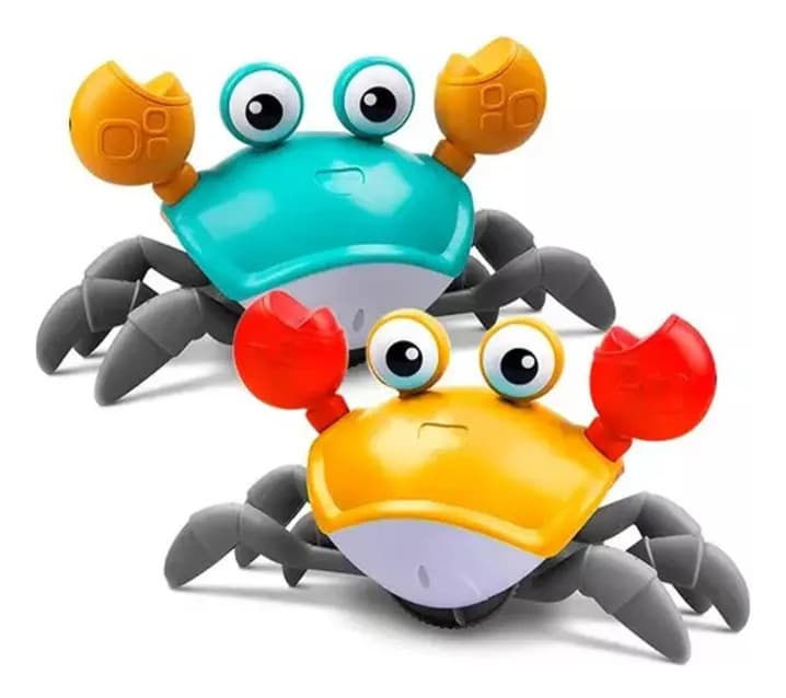 Brinquedo De Caranguejo Fujão Interativo Infantil Movido a Corda SNH72 Snel Home