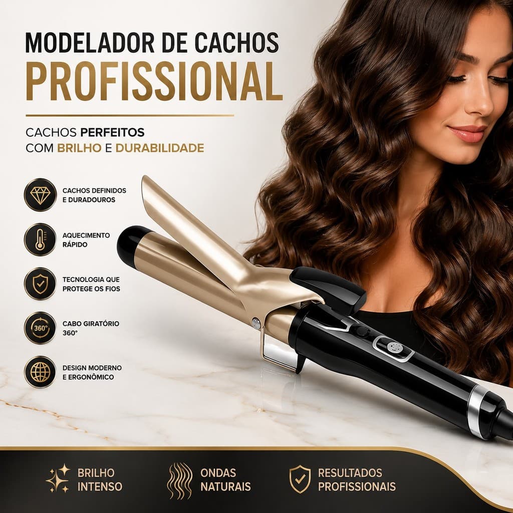 Modelador de Cachos Profissional