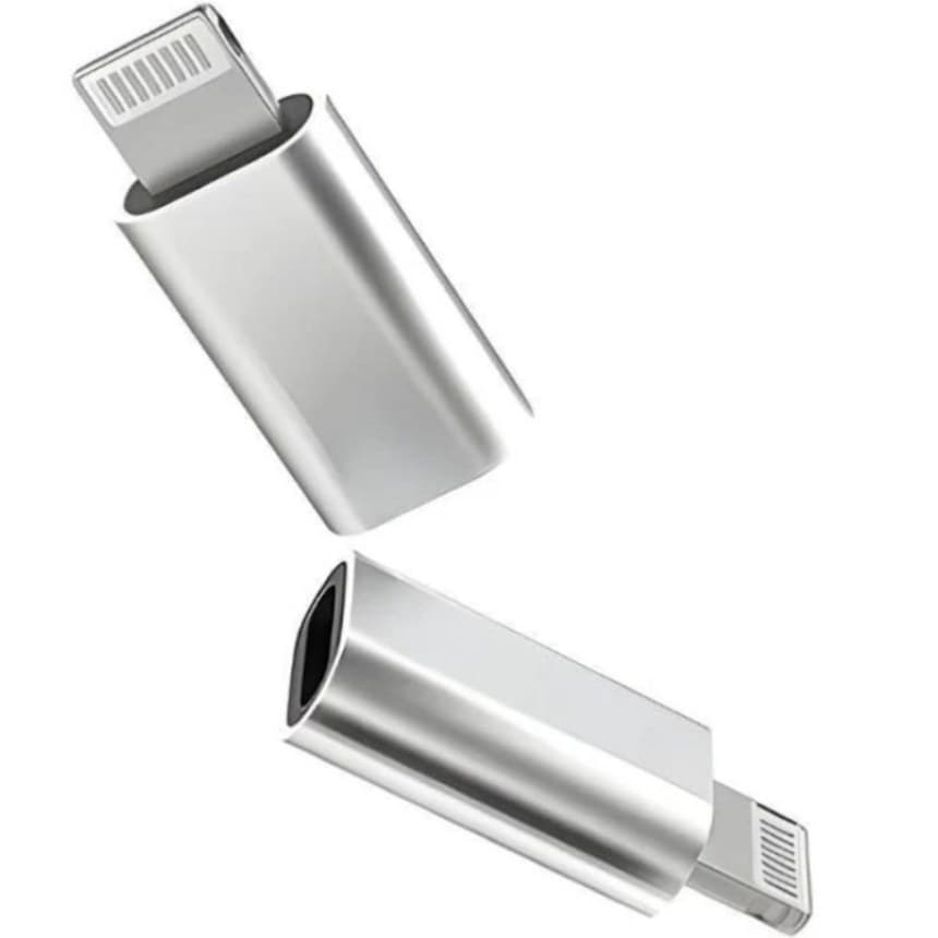 Adaptador USB C Para Lightning iPhone iPad OTG Para Fone Microfone Câmera Pendrive