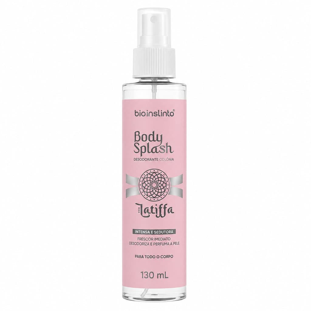 Body Splash Latiffa Desodorante Colônia 130ml