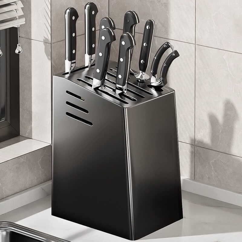 Faca de cozinha Rack prateleira bancada multifuncional faca pauzinho titular armazenamento integrado faca cozinha 2026 c