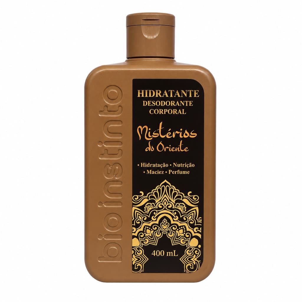 Hidratante Desodorante Corporal Mistérios do Oriente 400ml