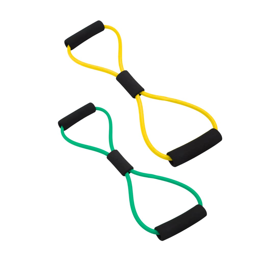 Elástico Tensão Academia Fisioterapia Exercício Ginástica Ombro Perna Braço Glúteos XLS MJQ-7