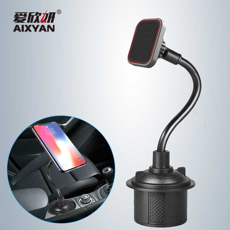 Suporte do telefone do carro criativo copo de água boca Base magnética comércio exterior carro ímã navegação telefone ti