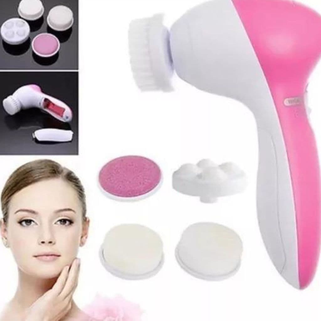 Escova de Limpeza Facial Giratoria  Seu Segredo para uma Pele Radiante