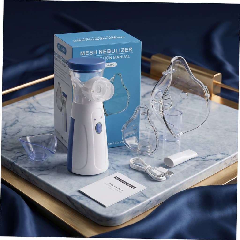 Nebulizador Portátil Ultrassônico USB Adulto Infantil