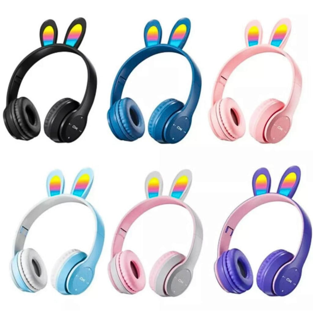 Fone de Ouvido Headphone Bluetooth Sem Fio Orelha de Coelho Altomex B-19D