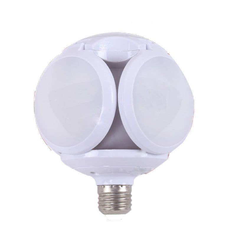 Lâmpada LED Pétala Dobrável Potente Econômica para Casa Sala Quarto Cozinha Escritório Snel Home