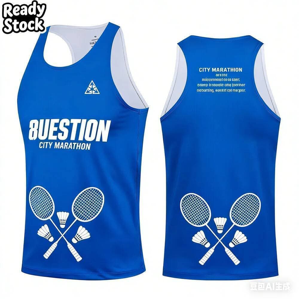 Colete De Verão Masculino 3D Regata De Secagem Rápida Ao Ar Livre Unisex Badminton Respirável Roupas Masculinas T Camisa