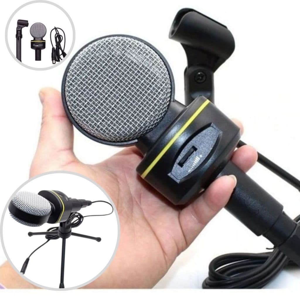 Microfone Live Gravação Diversão Profissional Condensador
