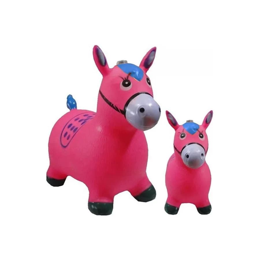 Brinquedo Cavalinho Upa Upa Diversão Criança Presente Cor:Ro