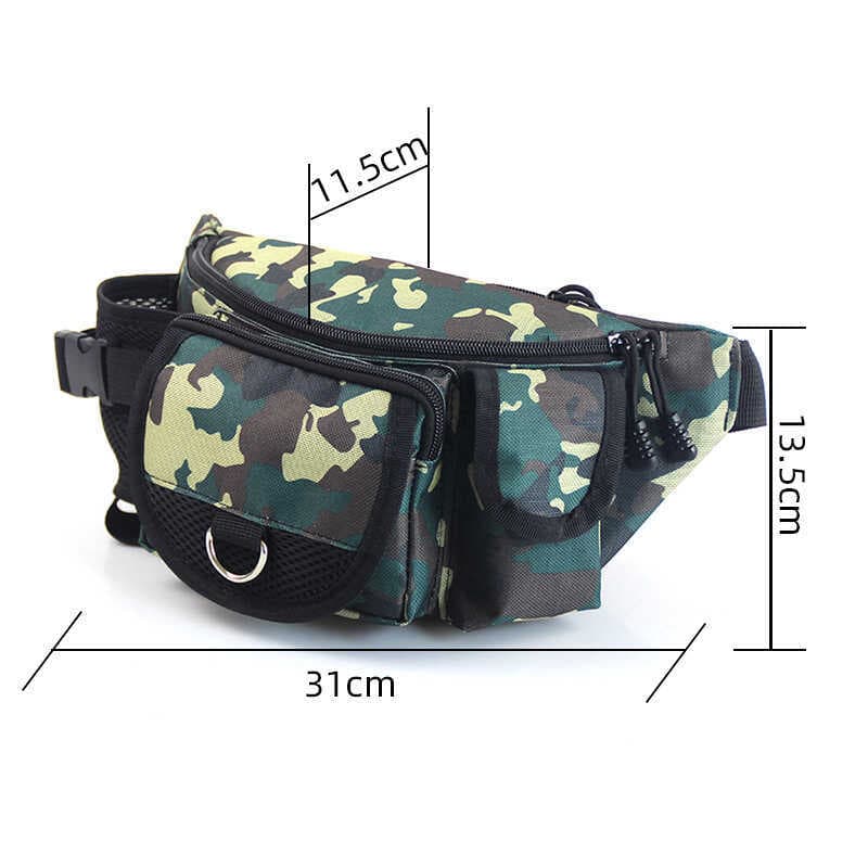 Bolsa de pesca Bolsa de equipamento de pesca Bolsa de cintura para isca de equipamento de pesca (grande fornecimento de