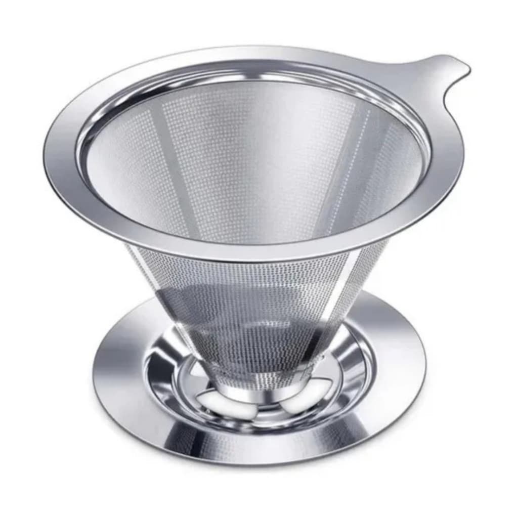 Coador de Café Aço Inox 304 Permanente Tamanho 103
