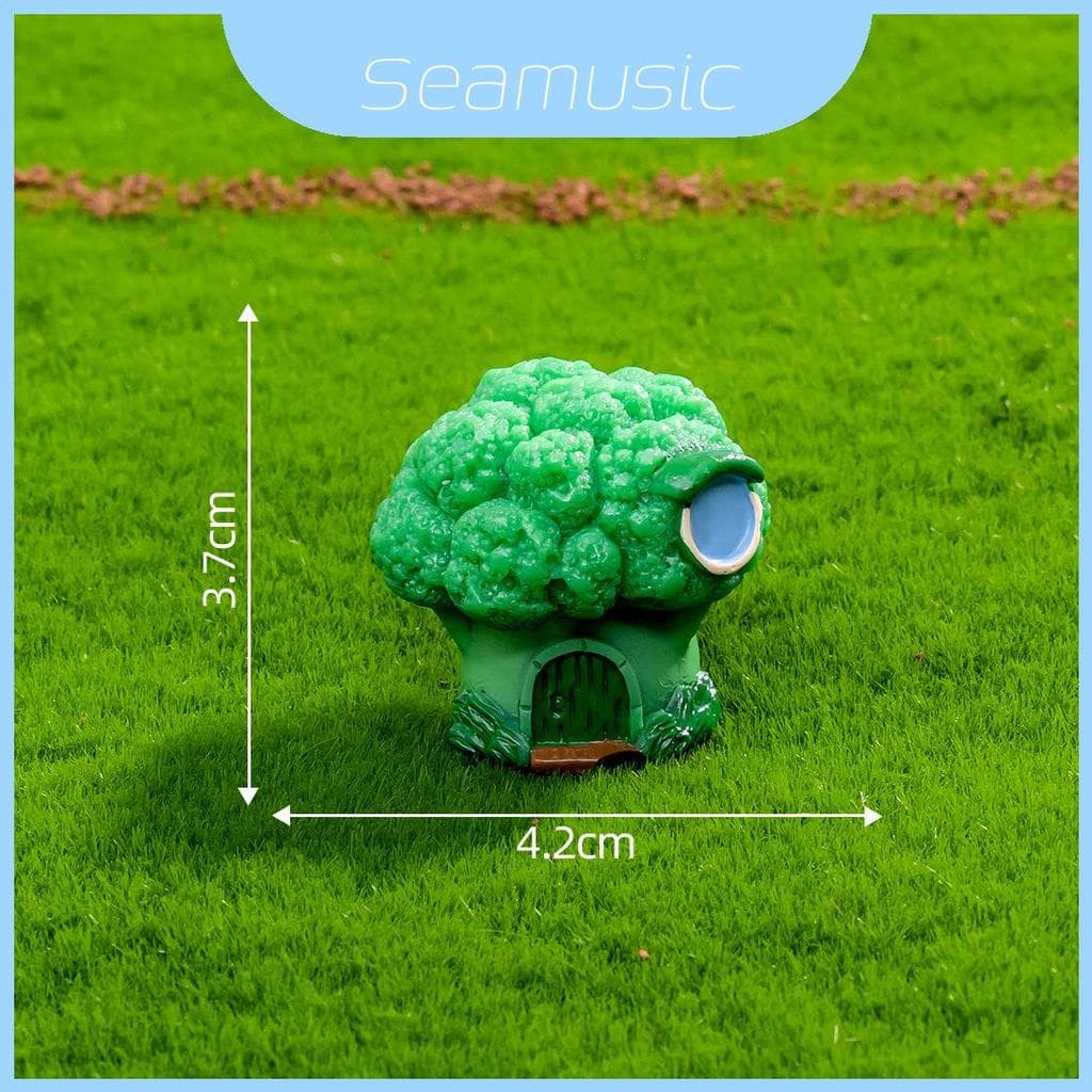 Mini Casas Criativas De Frutas E Vegetais De Resina Para Decoração Personalizada De Jardim Terrário