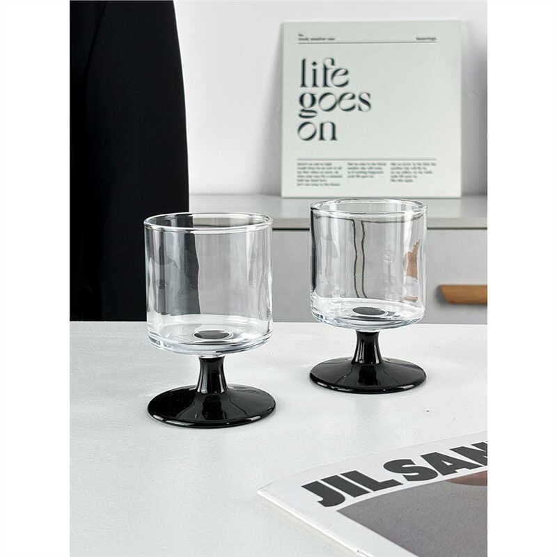 Estilo Medieval criativo reto taça nicho atmosfera mistura de vidro Cocktail suco vidro bebida vidro