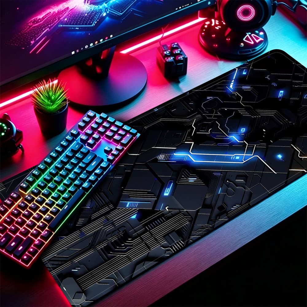 Grande Jogo Mouse Pad Antiderrapante 80X30 CM Impressões Personalizadas Mousepad Borda Costurada LM0012 XC009