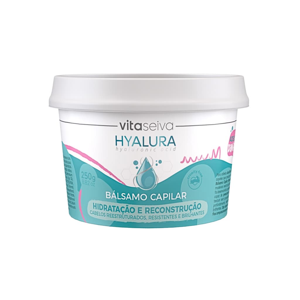Bálsamo Capilar Vita Seiva Hyalura 250g Hidratação e Reconstrução Cod.87579
