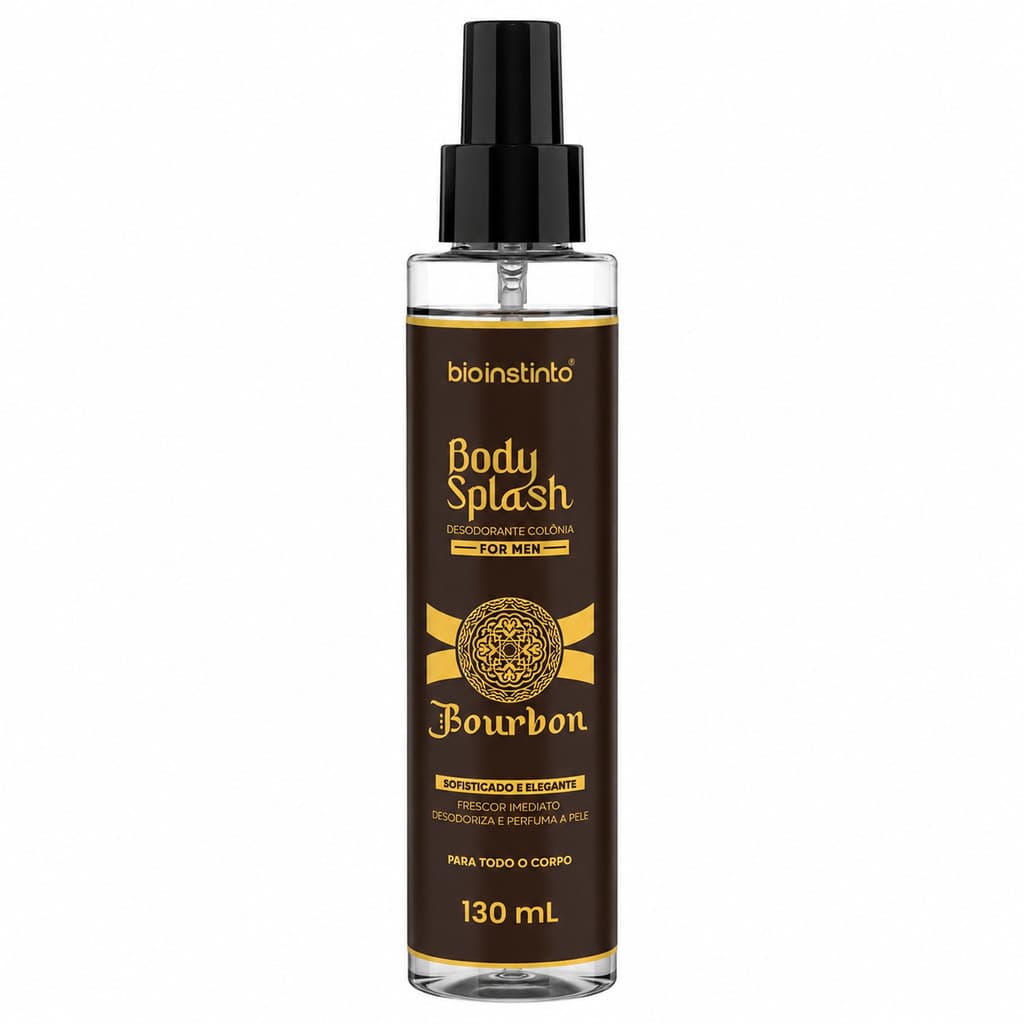 Body Splash Bio Instinto Bourbon For Men 130ml