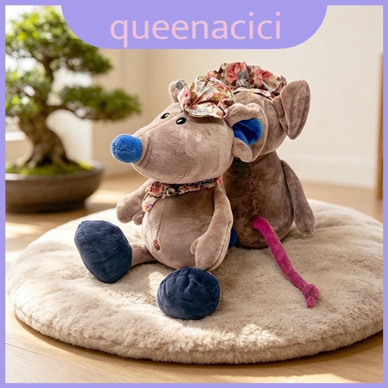 Brinquedos De Pelúcia Do Rato Casal Com Cabelo Curto Para A Decoração Romântica E Presentear