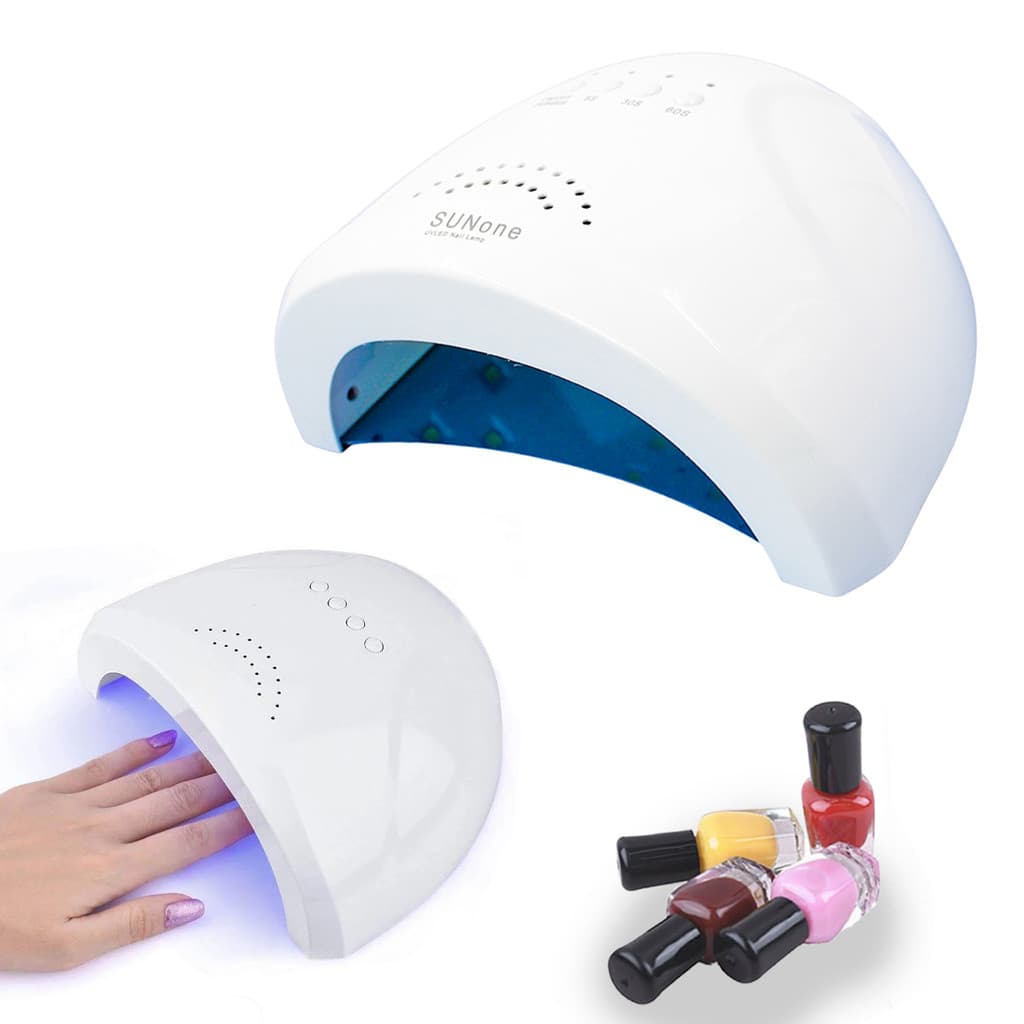 Cabine Sun 1 Led Uv 48w Potencia 30 Leds Estufa Bivolt Unha 5s 30s 60s