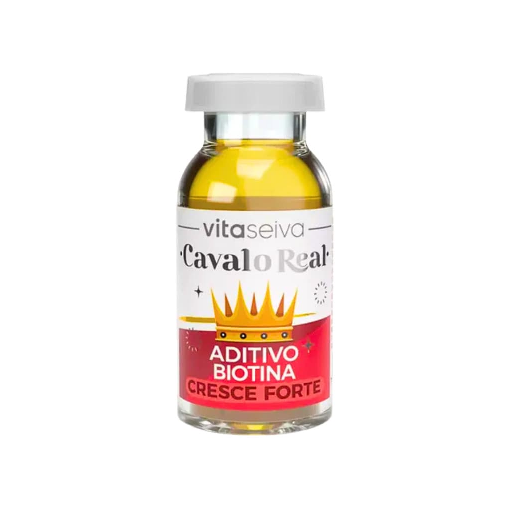 Aditivo Capilar Vita Seiva Cavalo Real Biotina 10ml Cresce Forte
