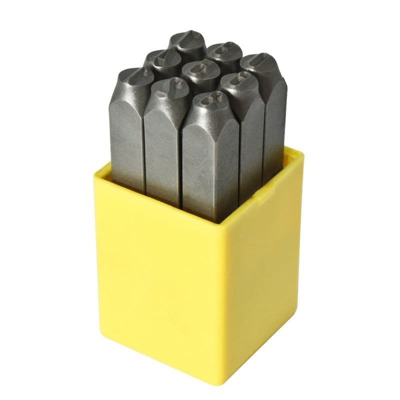 Jogo Algarismo Marcador Punção 4mm Snel Ferramentas Números De Bater 0 a 9 Gravação Metal Madeira Aço Profissional Forte