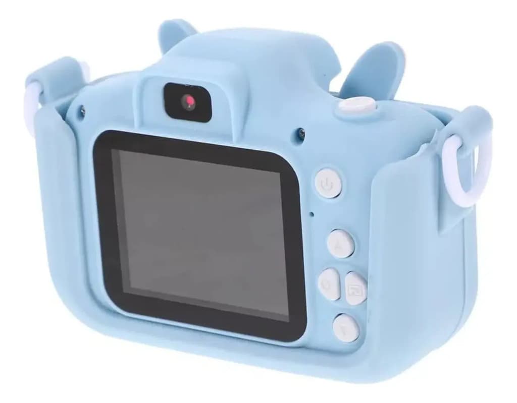Máquina Fotográfica Infantil: Gatinho, Filmadora HD e Jogos.