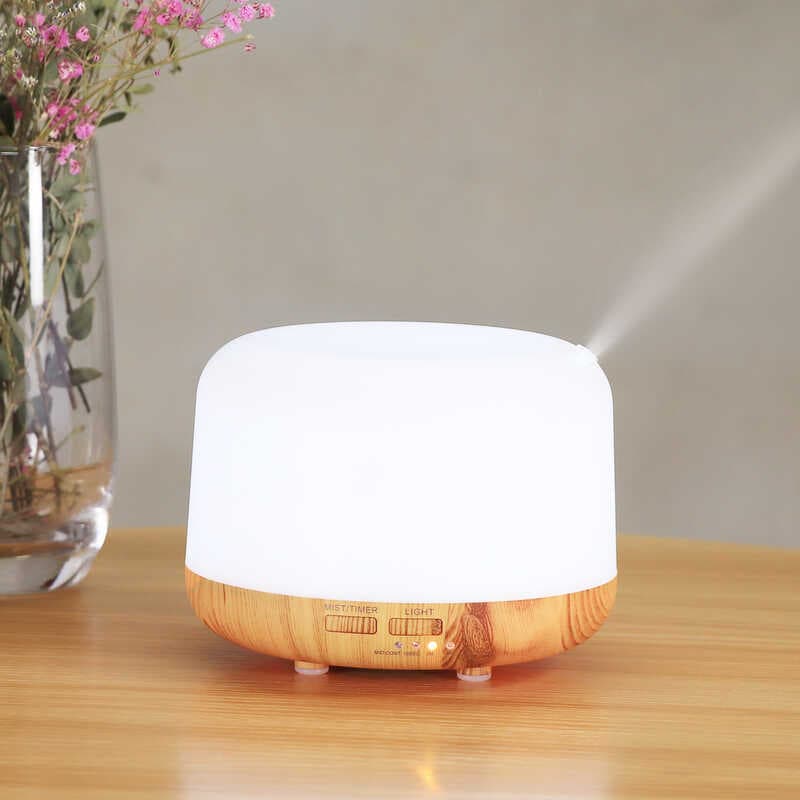Difusor de Aroma colorido ultrassônico 3ml LED pão leve beleza para escritório doméstico