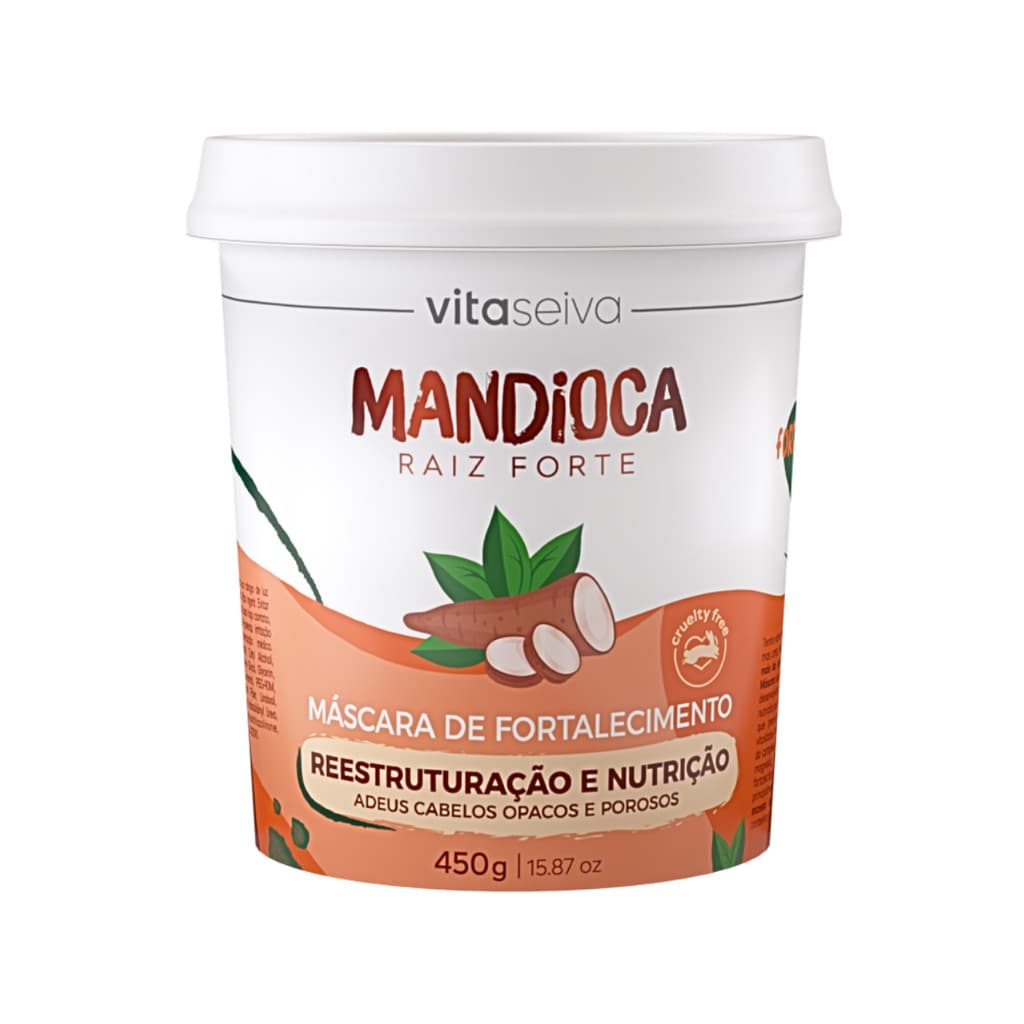Máscara de Fortalecimento Vita Seiva Mandioca Raiz Forte 450g Cod.87714