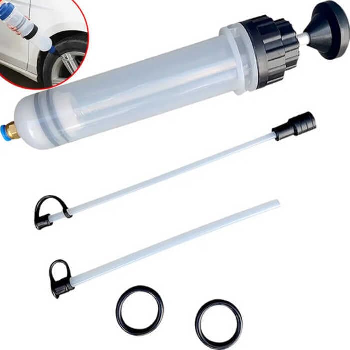 Seringa Enchimento Óleo Extrator Fluido De Freio 500 Ml