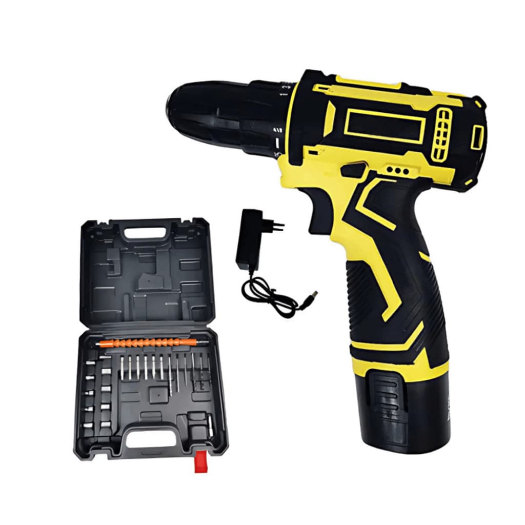 Parafusadeira Furadeira Sem Fio Bateria Impacto 12V BT-DZ42 Bivolt
