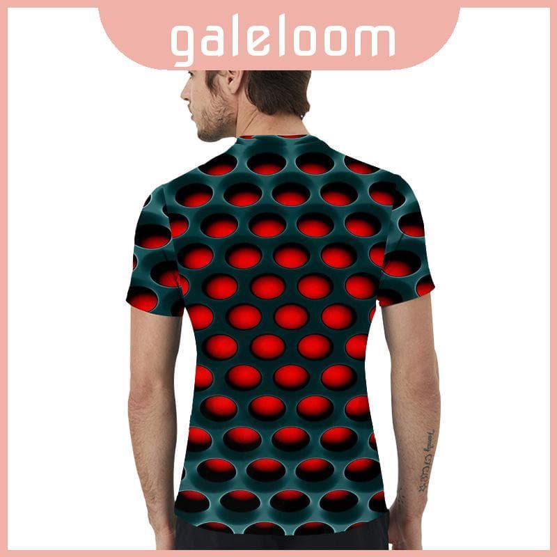 Camiseta Hipnose Em Favo De Mel 3d , Masculina , Feminina , Infantil , Estampa Colorida Exclusiva , Manga Curta Elegante