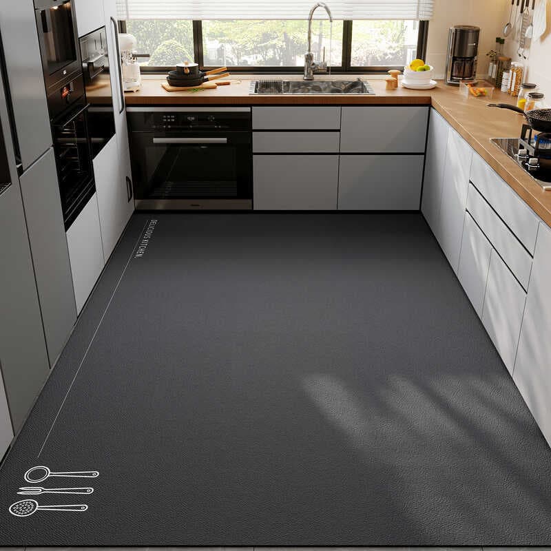 Tapete de chão de lama de diatomáceas de desenho animado Tapete de cozinha doméstica absorve óleo de água Tapete de pés