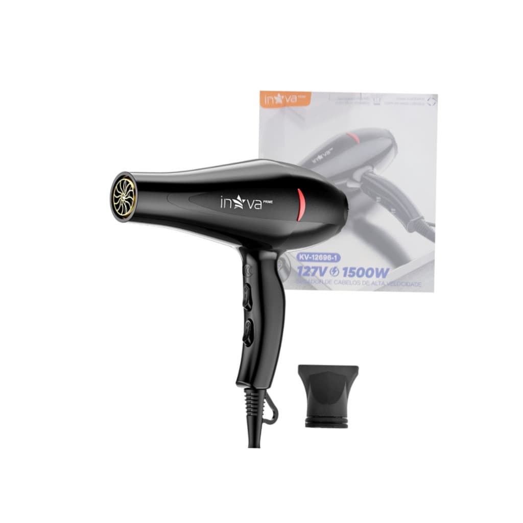Secador de Cabelo Profissional 1500W Premium 127V