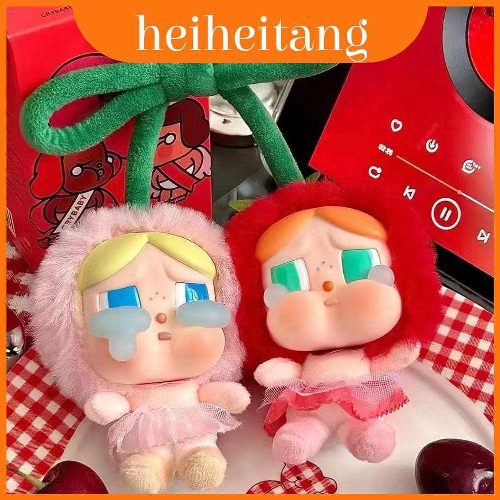 Brinquedo Macio Cherry Crybaby Com Gancho Magnético Para Colecionadores E Jogos De Desenvolvimento