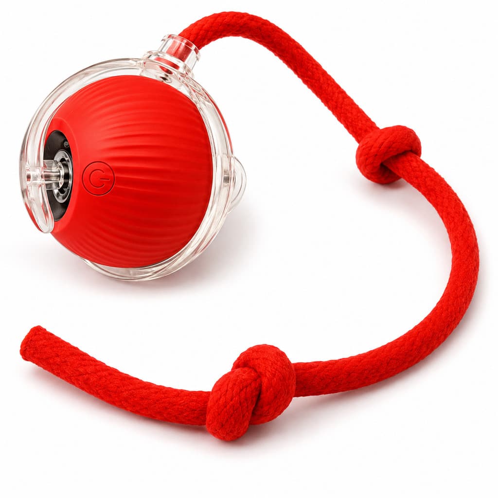 Bola Giratória Inteligente para Pet Recarregável USB