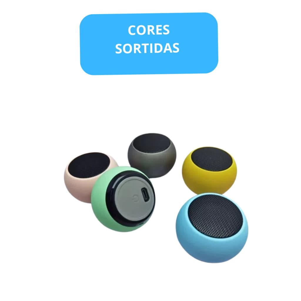 Mini Caixa de Som Speaker Wireless 3W FOSCO XLS