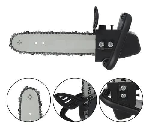 Adaptador de Motosserra Para Furadeira Esmerilhadeira 12" RE400 Snel Ferramentas Lâmina 12 Polegadas Conversor Elétrico
