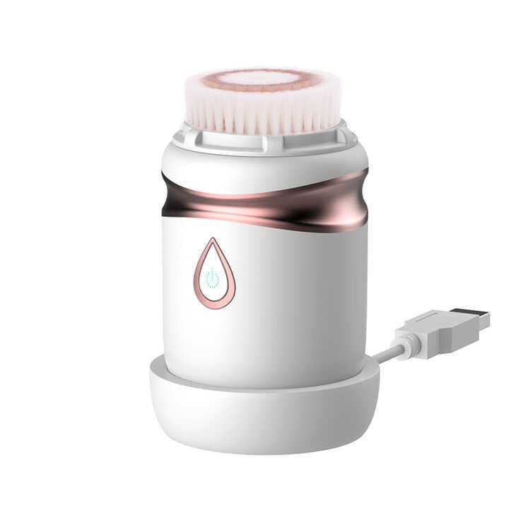 Meisu limpador facial elétrico vibração sônica escova de lavagem facial vibratória limpador facial massageador lavadora