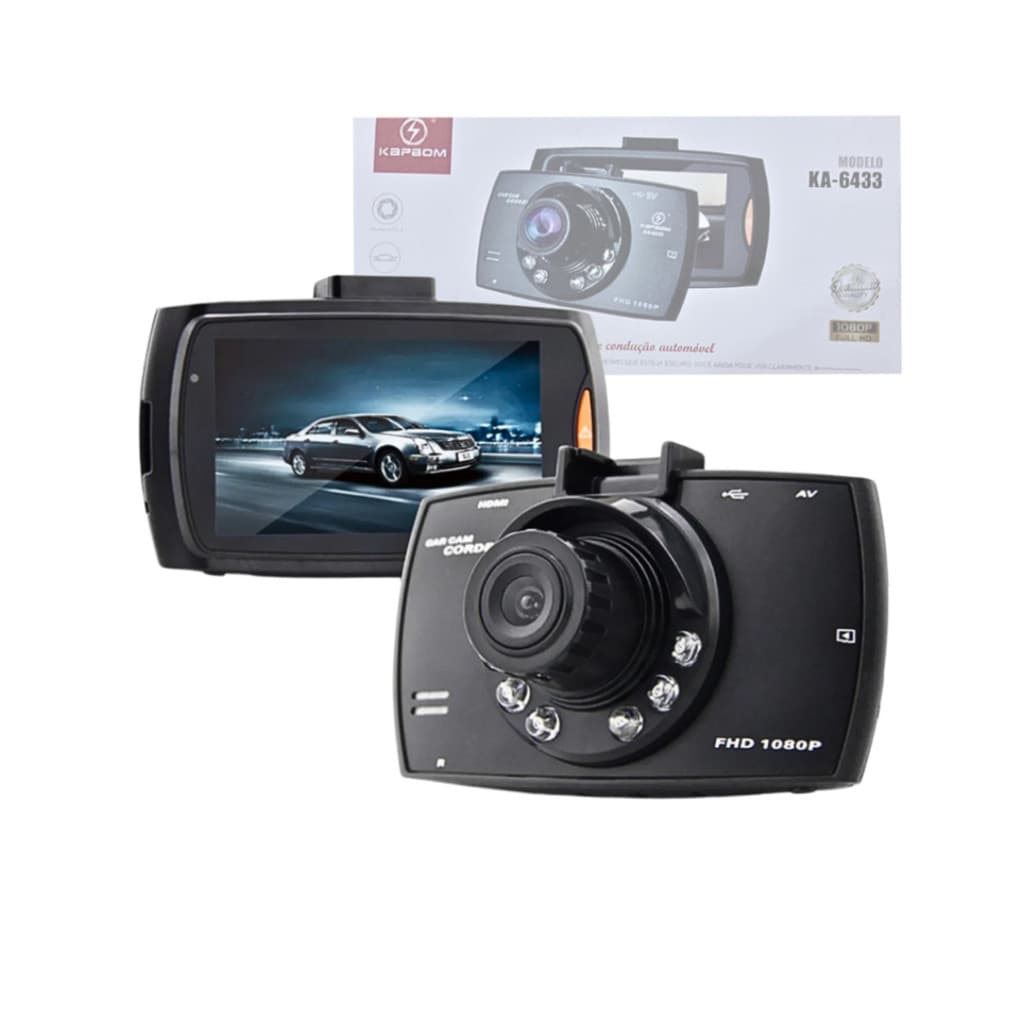 Câmera Veicular Full HD 1080P 5V Car Cordei