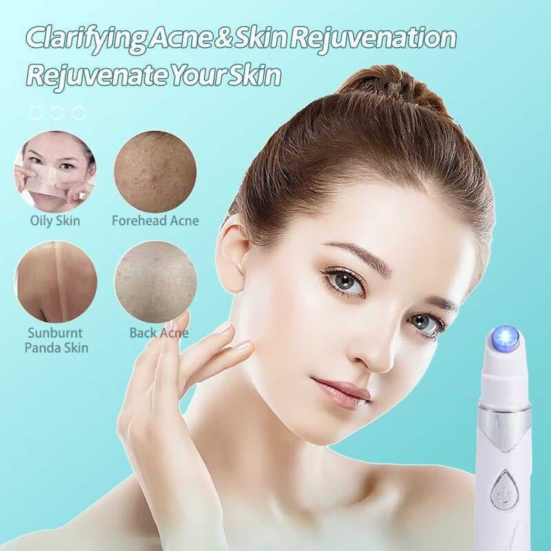 Novo produto doméstico Ultra-som remoção de acne limpador Facial remover cravos acne sucção cravos poros limpeza instrum
