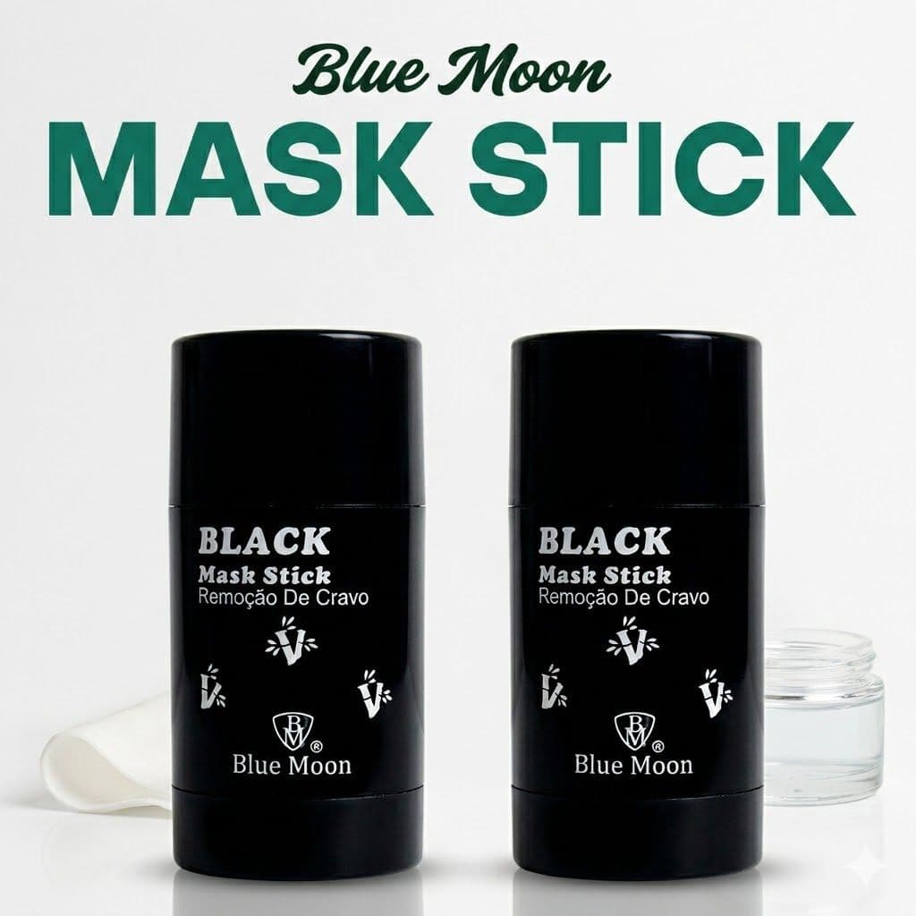 Mascara Black Blue Moon Stick Remoção de Cravos