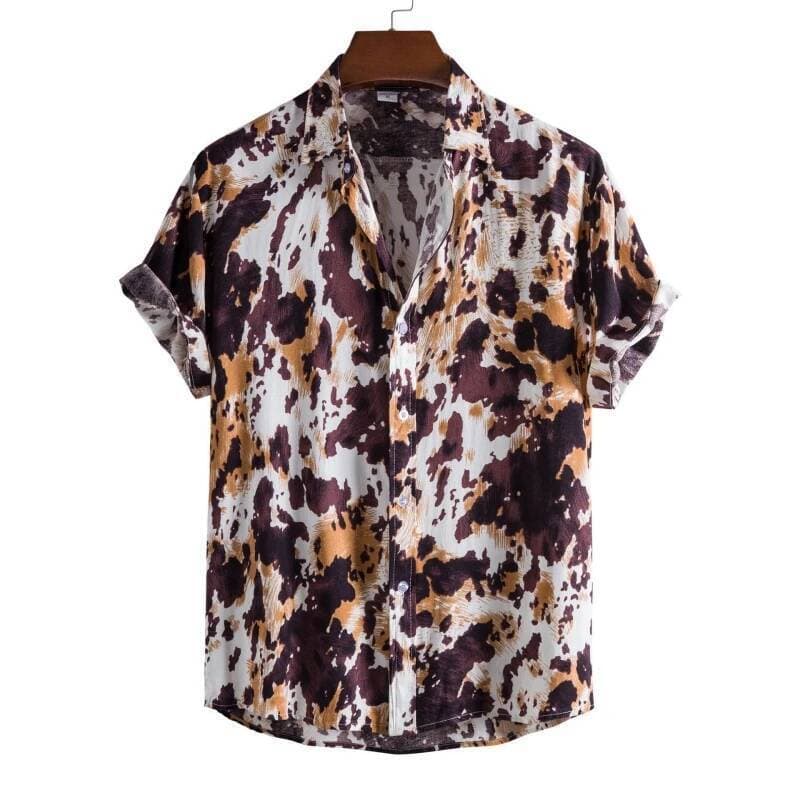2026 Novas Camisas Havaianas Grandes De Algodão Designer Masculino Luxo Camiseta Tiki Camisetas Homem Moda Roupas Blusas