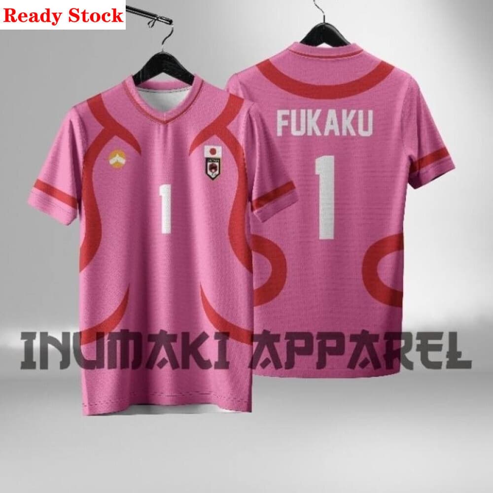 2026 Novo Conjunto De Futebol Azul Bloqueio Sublimação Camiseta Moda Grande Esportes Crianças Anime