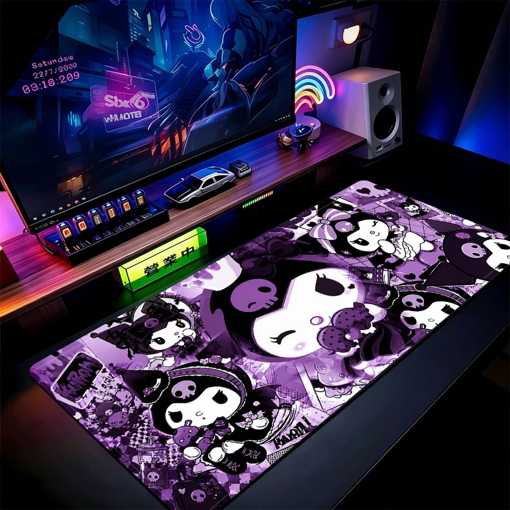 Grande Jogo Mouse Pad Antiderrapante 80X30 CM Impressões Personalizadas Mousepad Borda Costurada YG80512