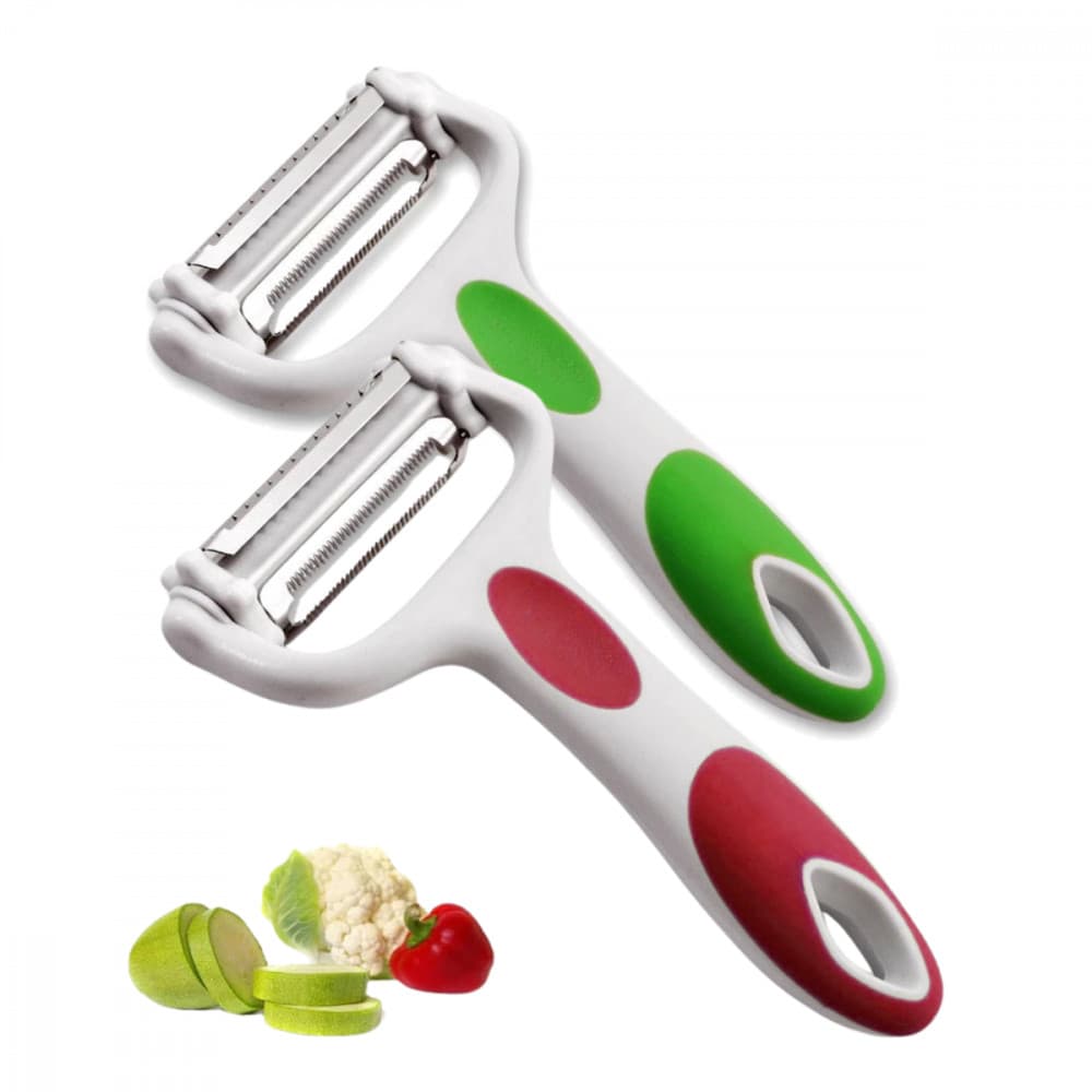 Descascador Fatiador de Legumes Frutas Verduras 3 em 1 Golde