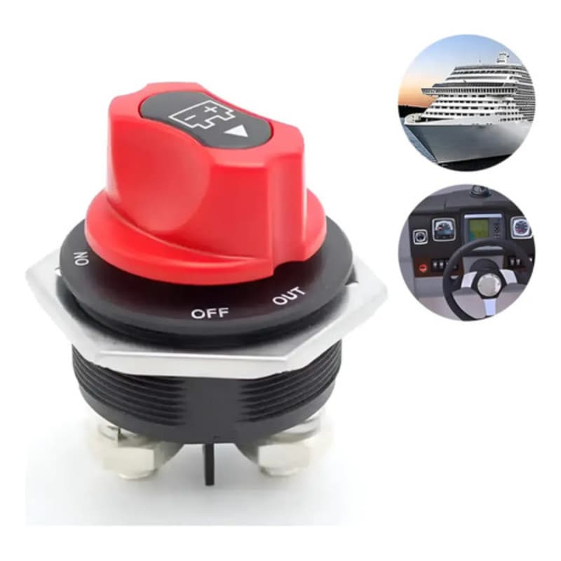 Chave Geral 300a Para Motor Bateria Carro Barco Lancha Popa